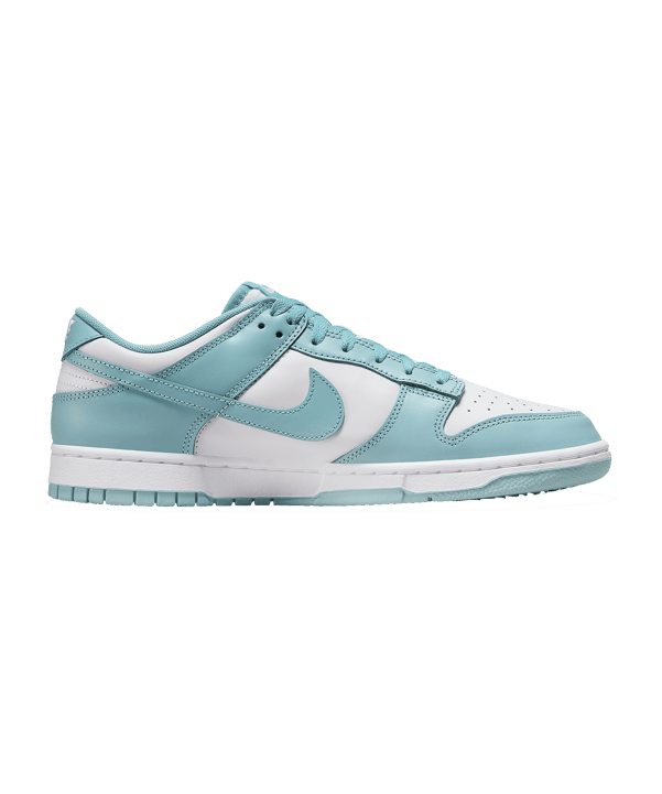Nike Dunk Retro Low Türkis F106 - weiss