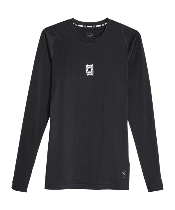 PUMA Hoops Team Sweatshirt Schwarz F01 - schwarz