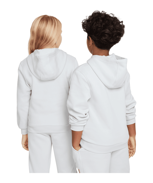 Nike Club Fleece Erling Haaland Hoody Kids Grau F025 - grau