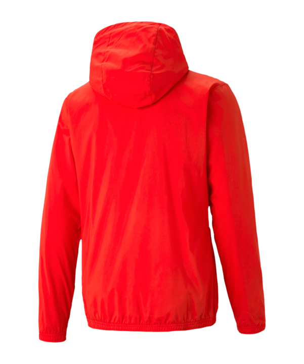 PUMA teamRISE Allwetterjacke Rot Weiss F01 - rot