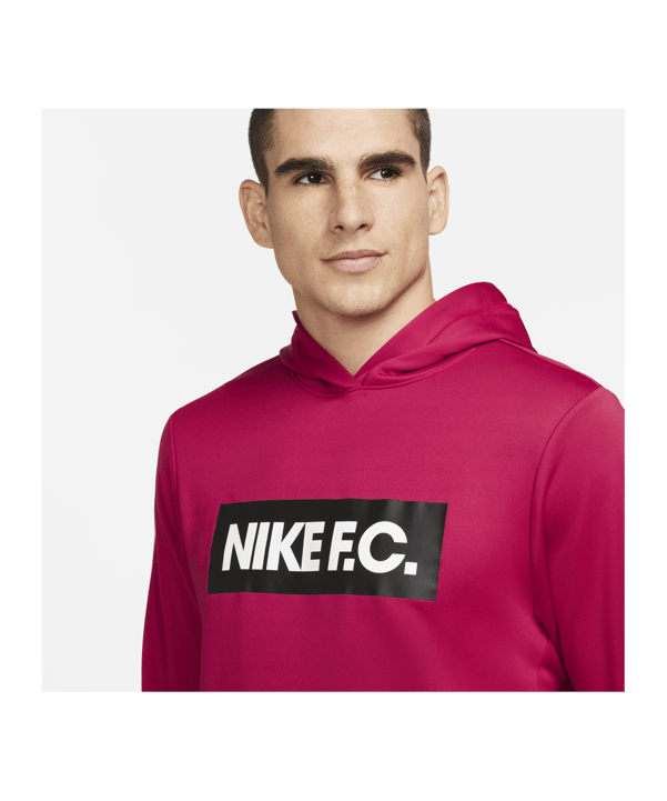 Nike F.C. Fleece Hoody Schwarz F614 - schwarz