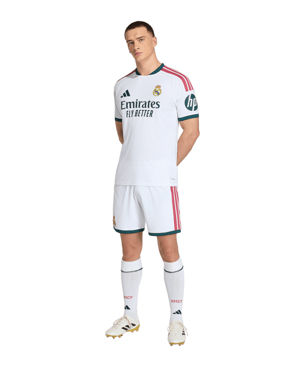 adidas Real Madrid Authentic Maillot Home 2026/2027 Blanc - blanc