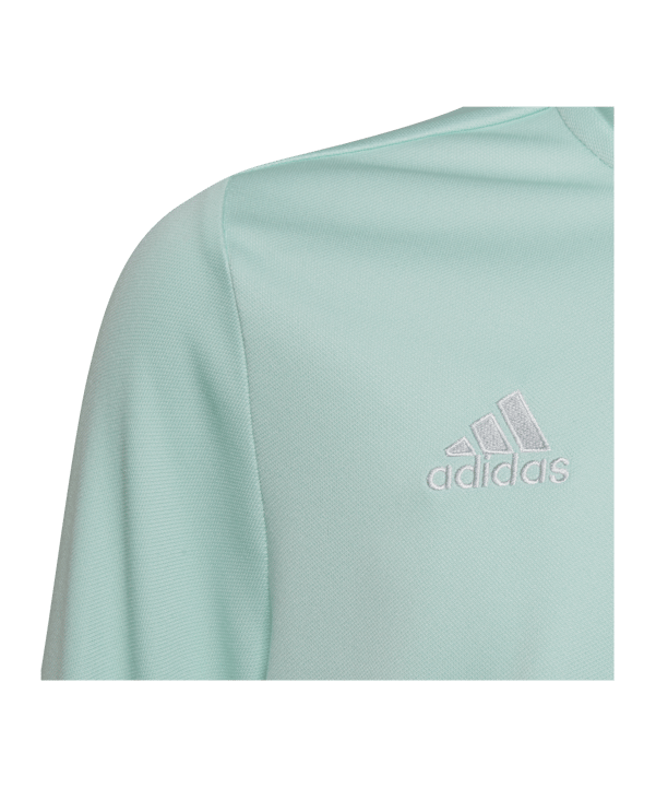 adidas Entrada 22 HalfZip Sweatshirt Kids Türkis - tuerkis