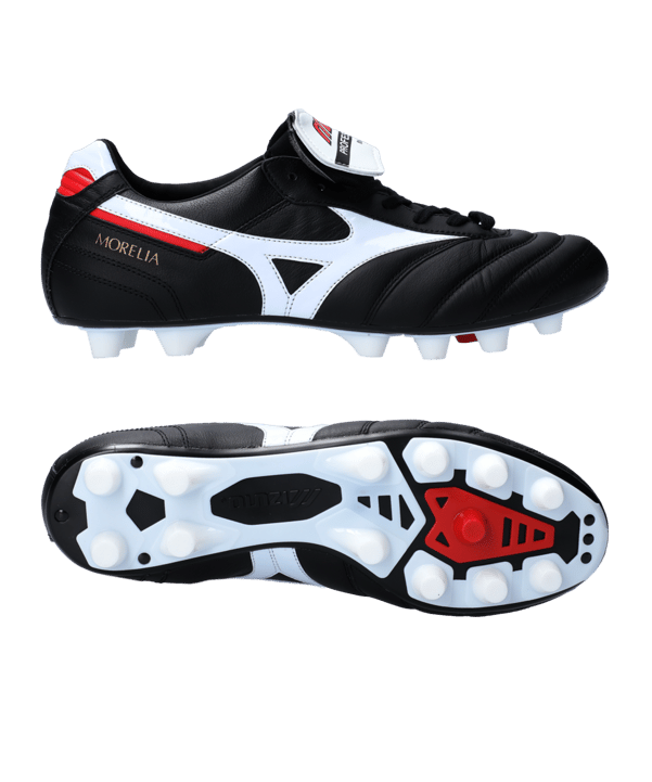 Mizuno Morelia II Made in Japan FG OG Schwarz F01 - schwarz