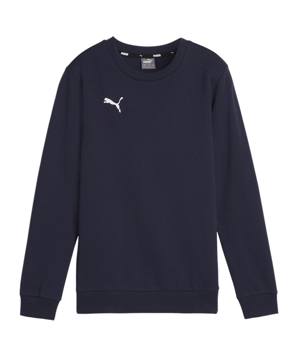 PUMA teamGOAL Casuals Sweatshirt Kids Blau F06 - dunkelblau