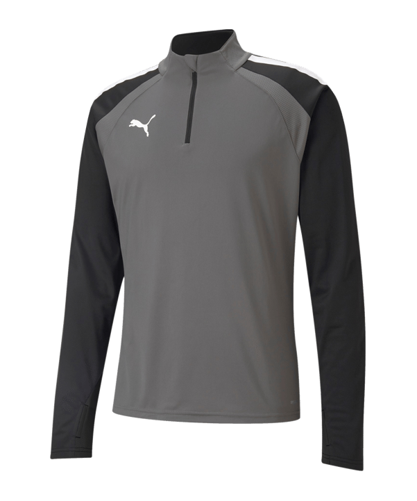 PUMA teamLIGA HalfZip Sweatshirt Grau F13 - grau