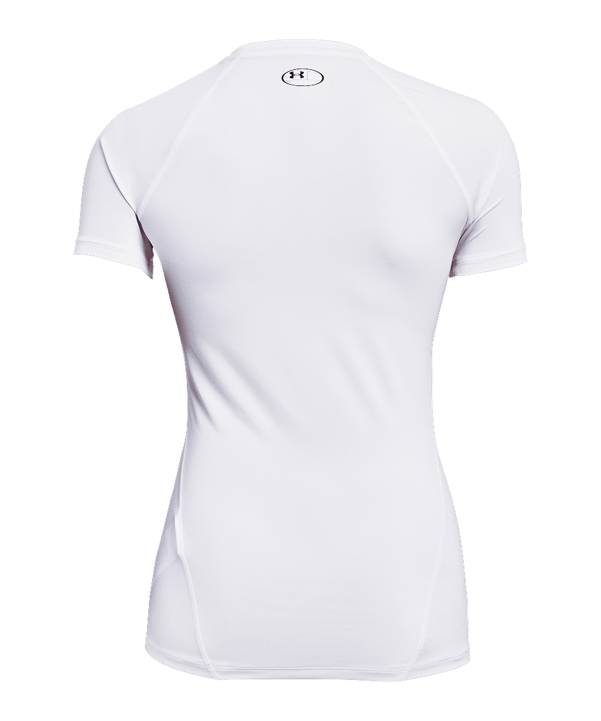 Under Armour Baselayer HG Authentics Comp T-Shirt Femmes Blanc C100 - blanc