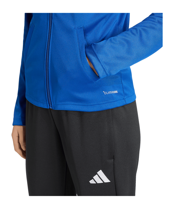 adidas Entrada 26 Trainingsjacke Damen Blau - blau