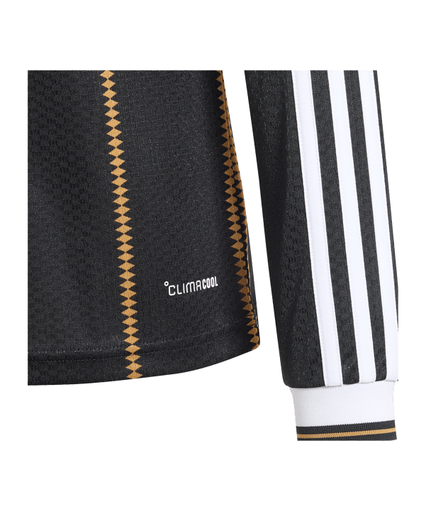 adidas Germania Maglia maniche lunghe 3rd 2026 Bambini Nero - nero