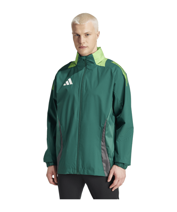 adidas Tiro 24 Competition Allwetterjacke Grün - gruen