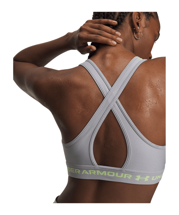 Under Armour Crossback Mid Brassière de sport Femmes Vert C712 - vert