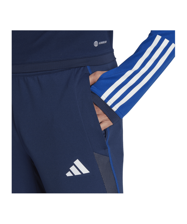 adidas Tiro 23 Competition Trainingshose Blau - dunkelblau