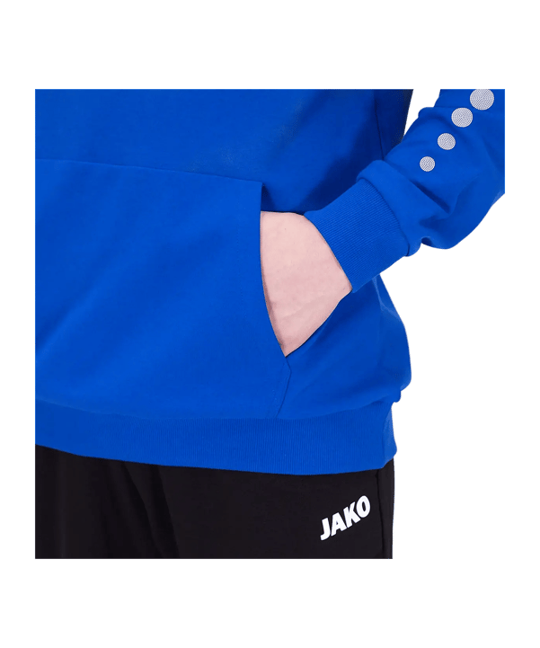 JAKO Power Hoody Blauw K400 - blauw