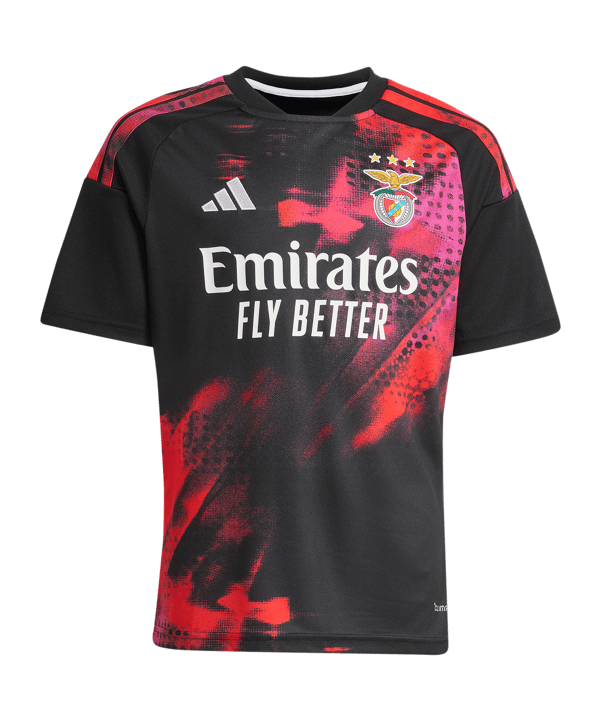 adidas Benfica Lissabon Trikot 3rd 2026/2027 Kids Schwarz