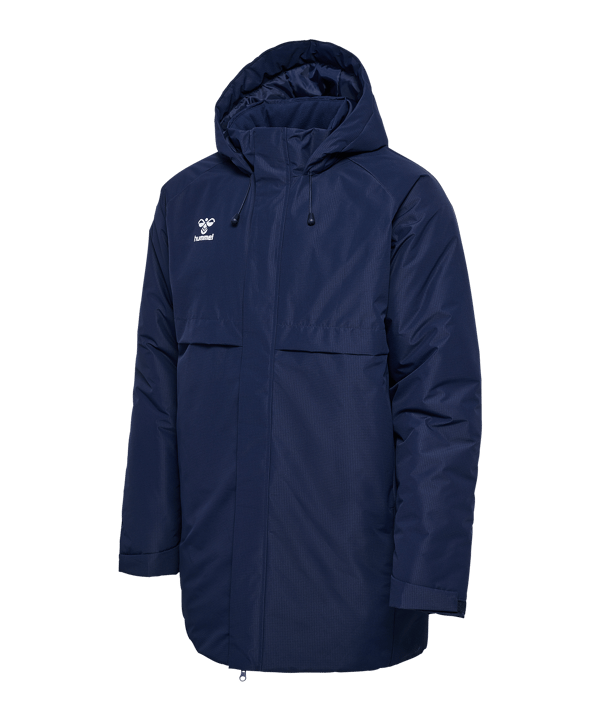 Hummel Go Parka Jacke Blau F7026 - blauw