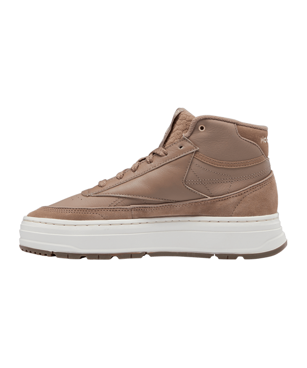 Reebok Club C Geo Mid Damen Beige - lila