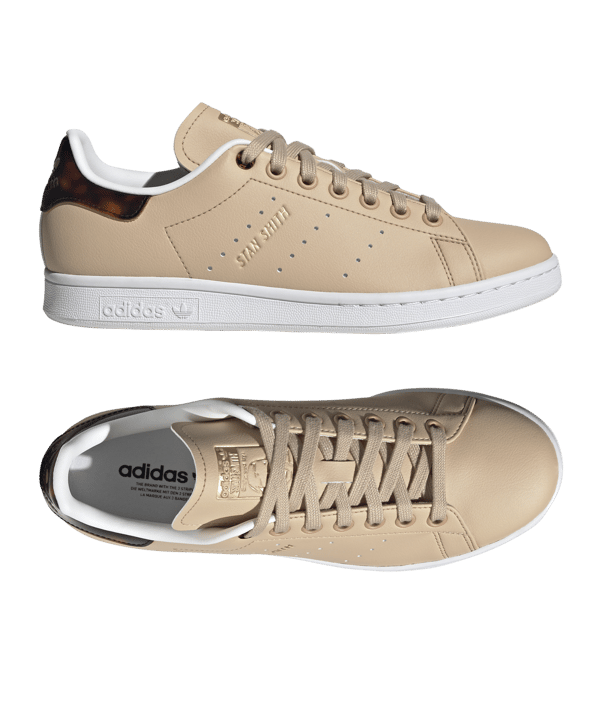 adidas Originals Stan Smith Damen Gold Weiss - gold