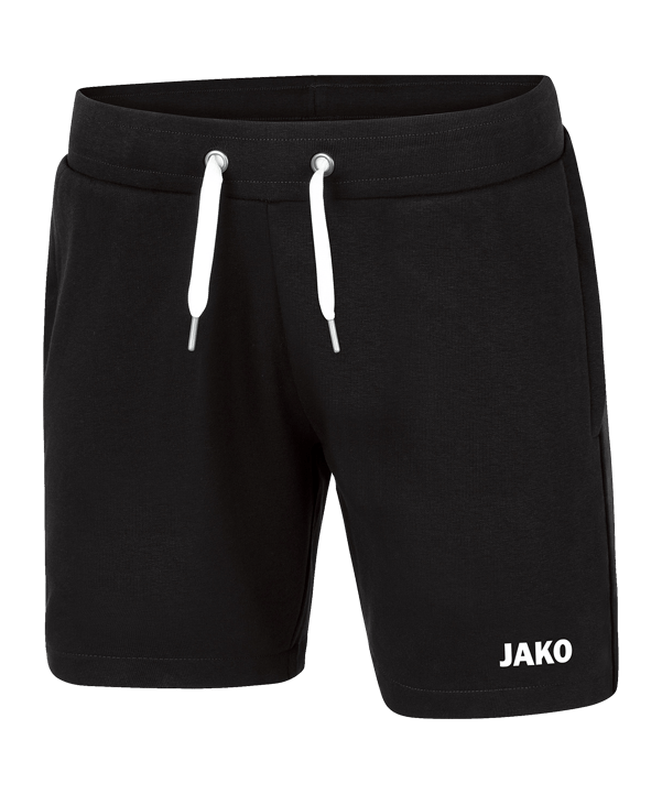 JAKO Base Short Damen Schwarz Weiss F08