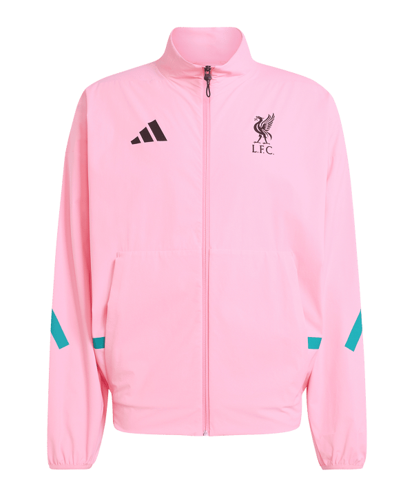 adidas FC Liverpool Anthem Jacke Rosa - rosa