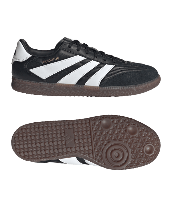 adidas Predator Freestyle IN Stealth Victory Schwarz - schwarz