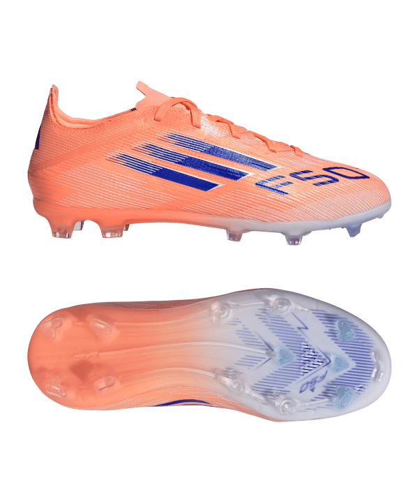 adidas F50 Elite FG Coral Blaze Kids Orange - orange
