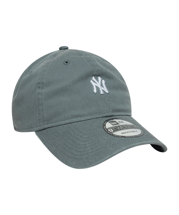 New Era MLB 9twenty New York Yankees Washed Mini Logo Cap Grau - grau