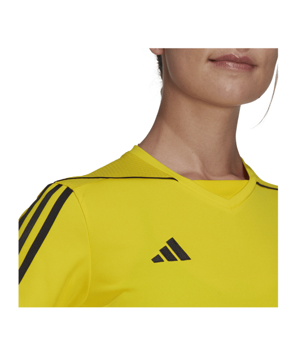 adidas Tiro 23 Trikot Damen Gelb Schwarz - gelb