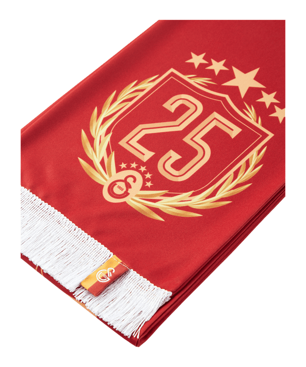 Galatasaray Istanbul Galatasaray Istanbul 5 Stars Schal Rot - rot