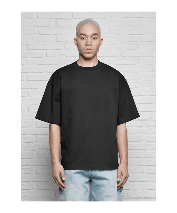 Burocs Basic Oversized T-Shirt Schwarz - schwarz