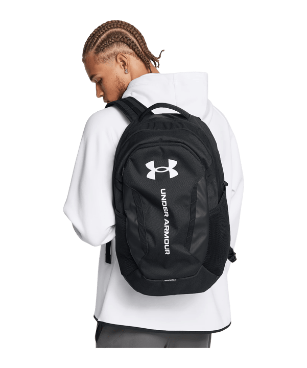 Under Armour Hustle 6.0 Rucksack Schwarz F002 - schwarz