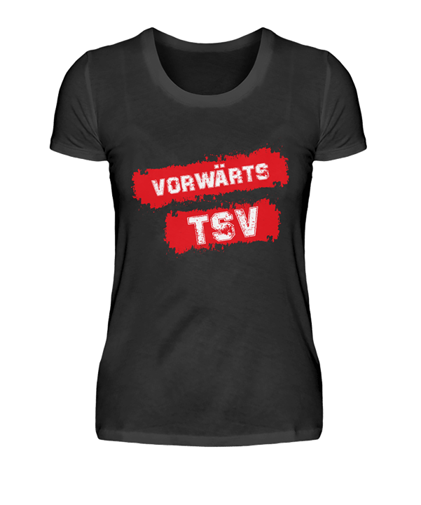 TSV Schopfloch T Shirt Vorwärts R Damen Schwarz - schwarz