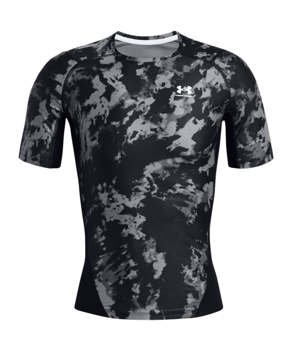 Under Armour HeatGear Isochill Printed T-Shirt - schwarz