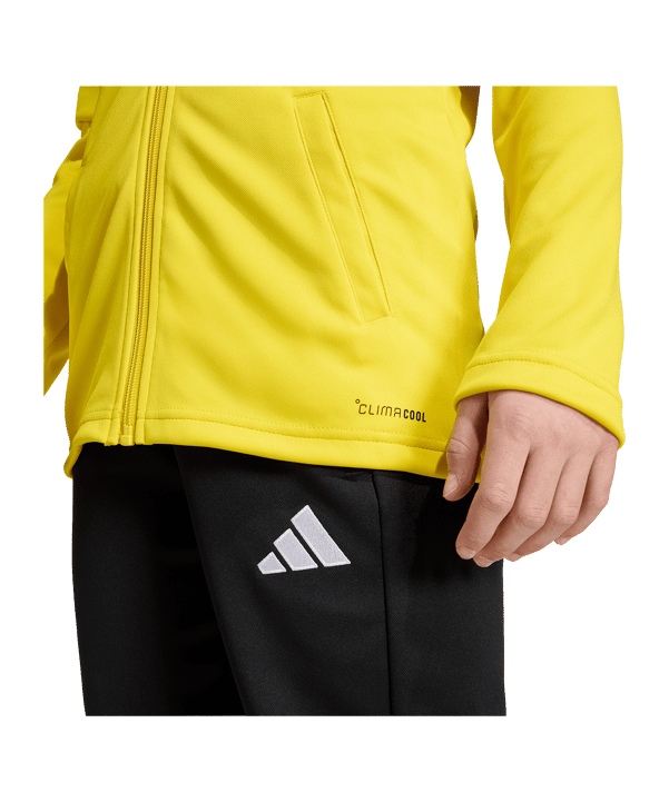 adidas Entrada 26 Trainingsjacke Kids Gelb - gelb