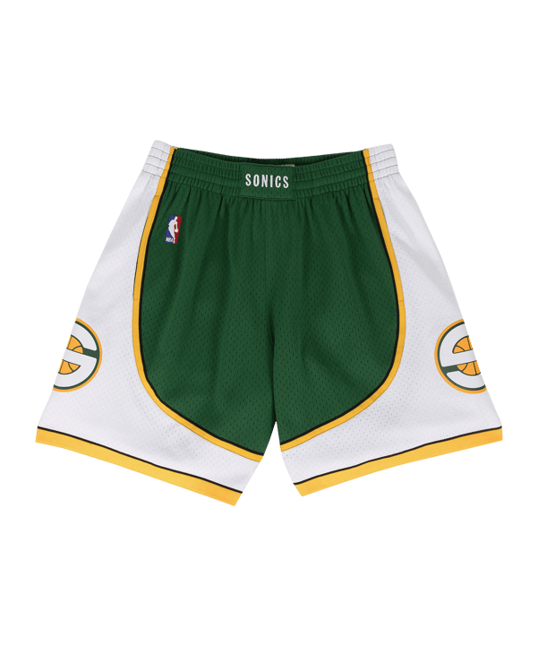 Mitchell and Ness Seattle Supersonics NBA Swingman 2007 Hose Grün