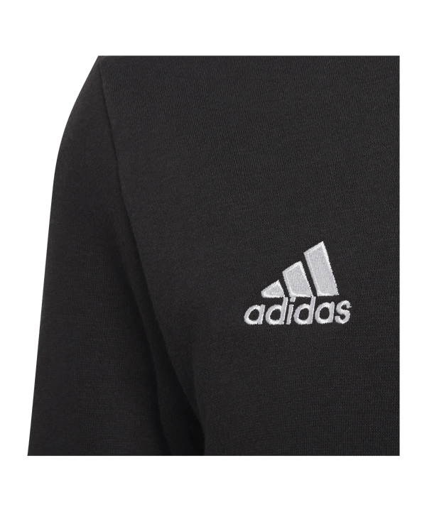 adidas Entrada 22 Sweatshirt Kids Schwarz - schwarz