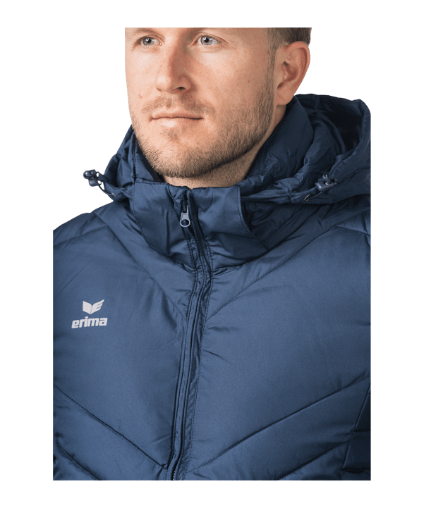 Erima CMPT Puffer Jacke Blau - blau