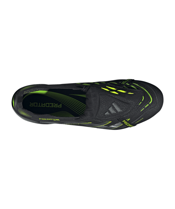 adidas Predator Elite FT FG Electric Stealth Schwarz - schwarz