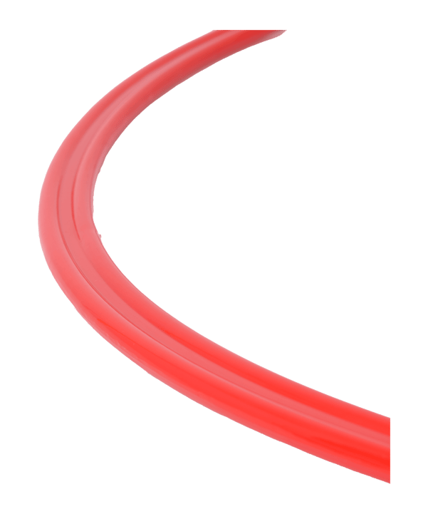 Cawila Koordinationsringe 70cm | 6er Set | Rot | inklusive Tasche - rot