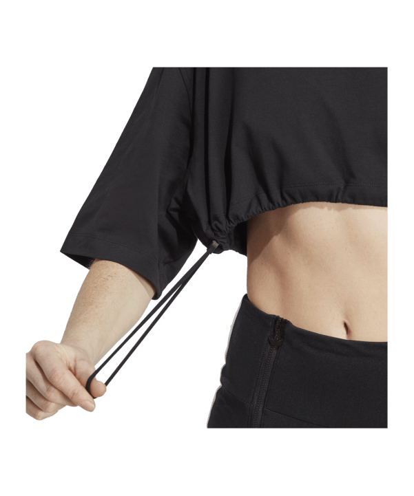 adidas Originals Tee T-Shirt Damen Schwarz - schwarz