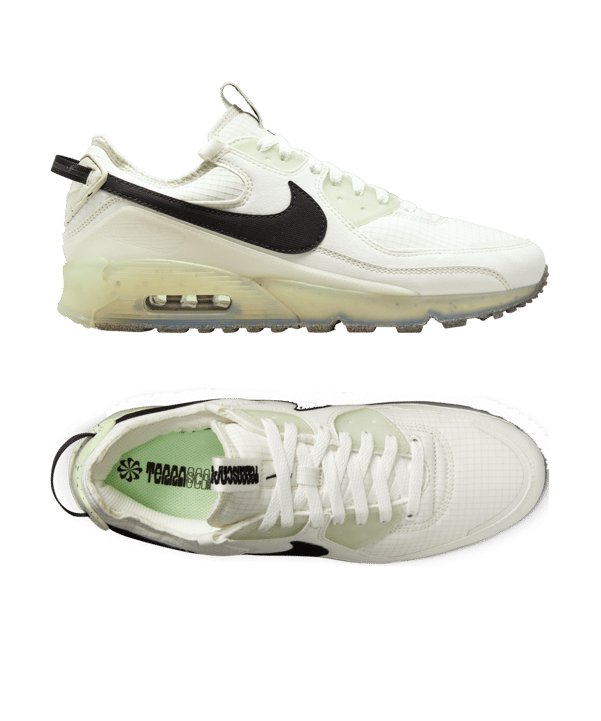 Nike Air Max Terrascape 90 Weiss Schwarz Grau F100 - weiss