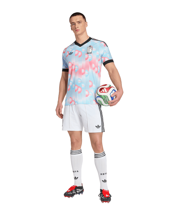 adidas KBVB Belgien Authentic Trikot Away WM 2026 Blau - blau