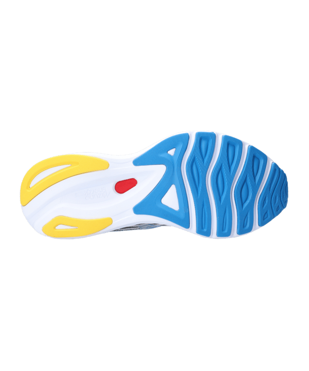 Mizuno Wave Sky 6 Weiss Gelb F01 Laufschuh - weiss