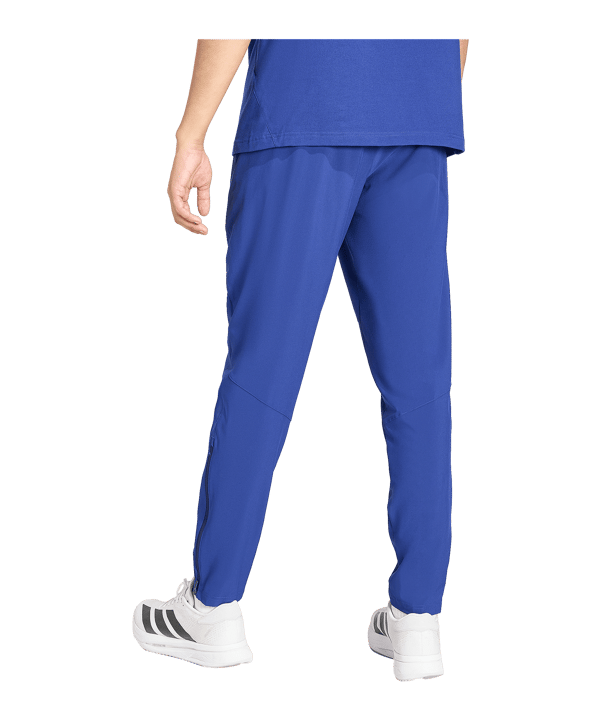 adidas Italien Tiro Travel Hose Blau - blau