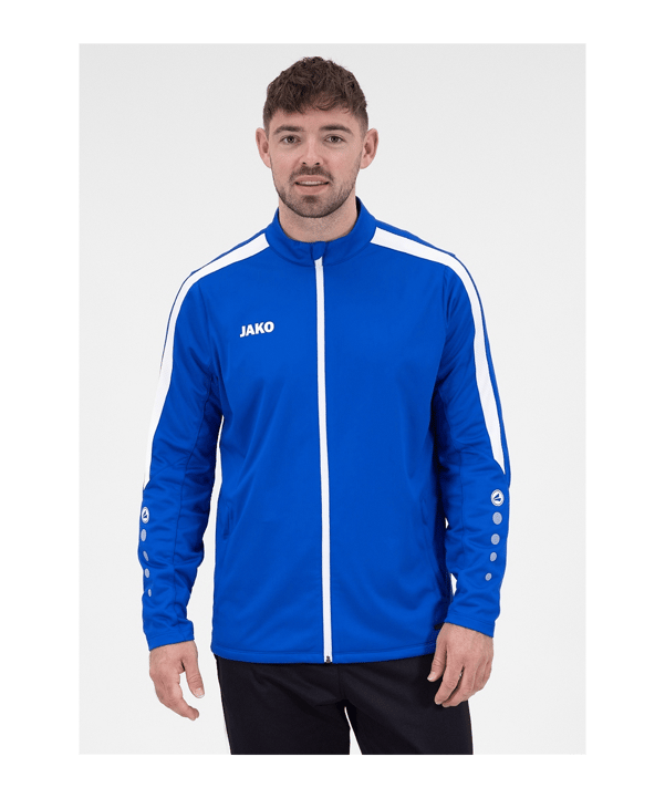 JAKO Power Giacca da allenamento Blu C400 - blu