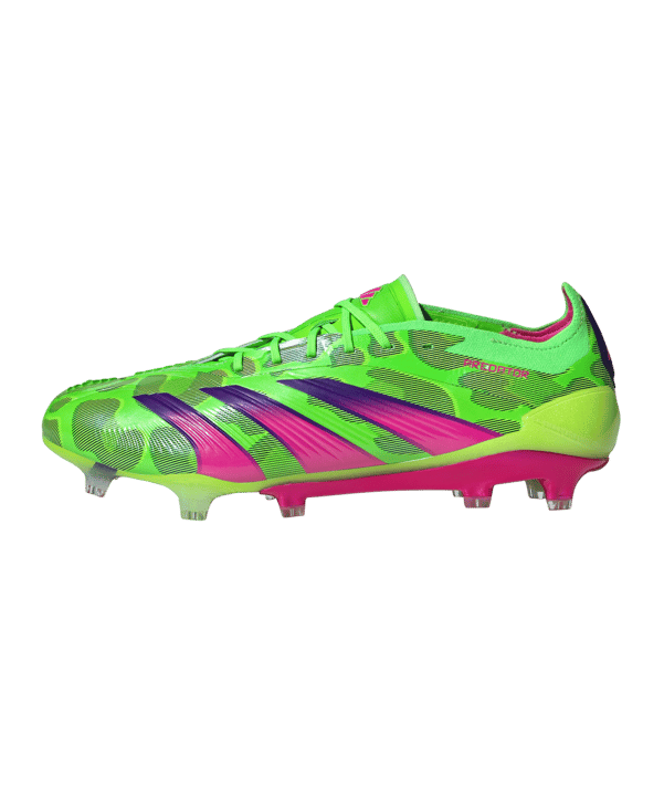 adidas Predator Elite FG Gen Pred Grün Pink Gelb - gruen