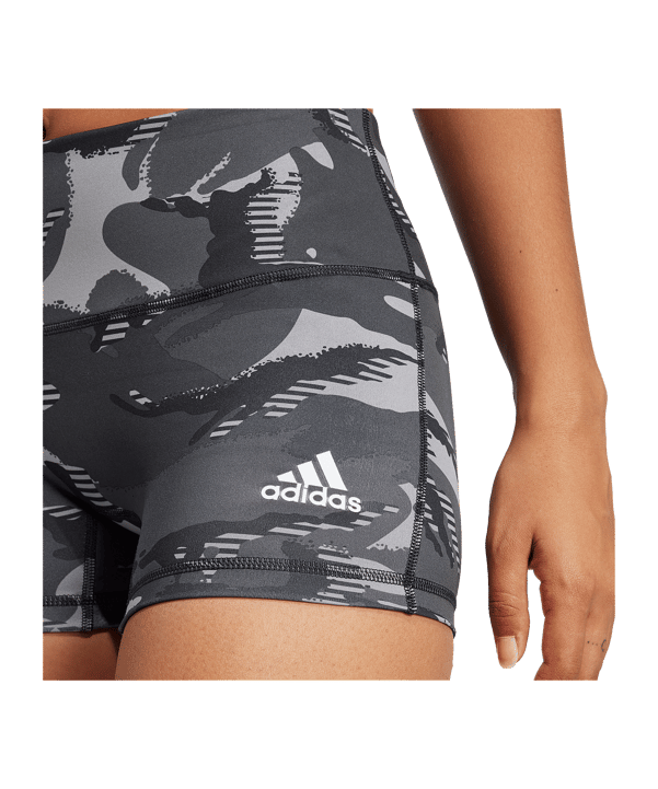 adidas 4 Inch Camo Tight Short Damen Grau - grau