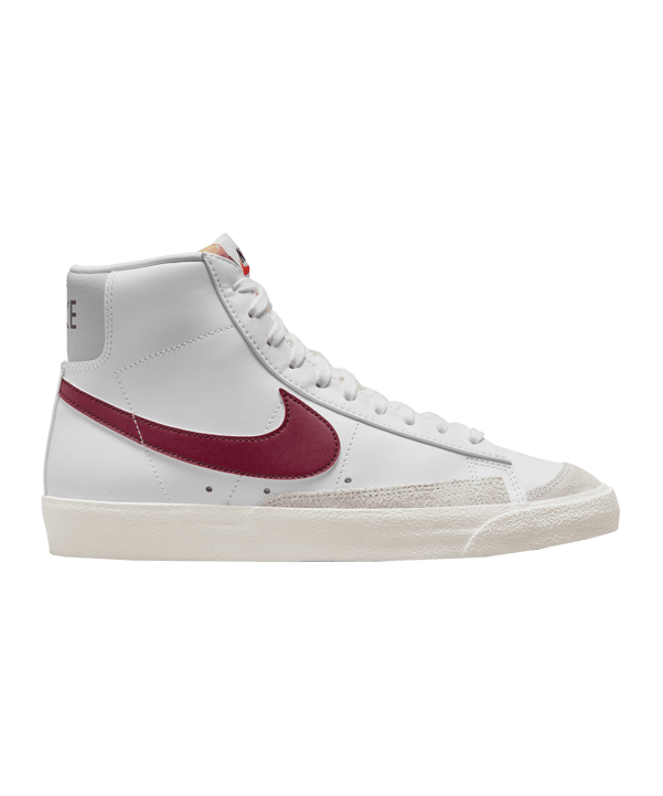 Nike Blazer Mid 77 Vintage Sneaker Weiss Grau F120 - weiss