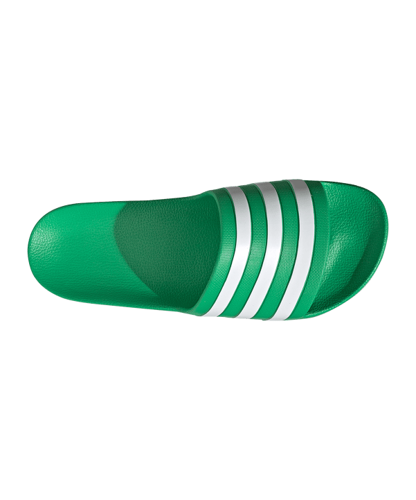 adidas Adilette Aqua Badelatsche Grün - gruen