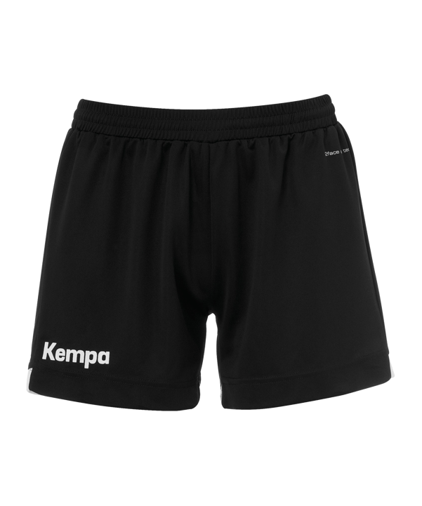 Kempa Player Short Damen Schwarz Weiss F01 - schwarz