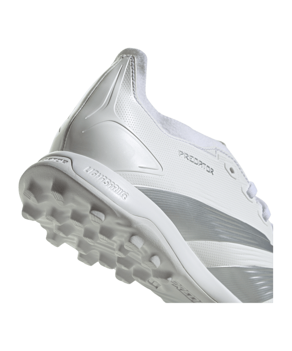 adidas Predator League TF Pearlized Weiss Silber Grau - weiss